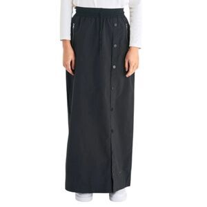 Nike Black Tech+ Button Maxi Skirt Size S